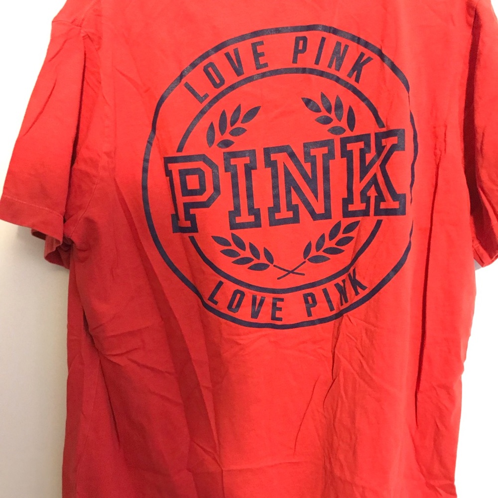 PINK logo t shirt